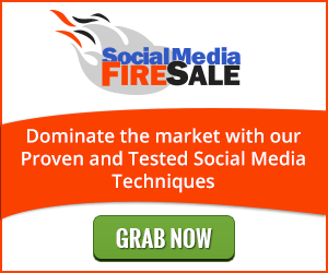 Social Media Fire Sale