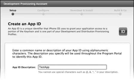 Development Provisioning Assistant