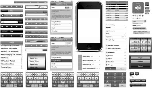 Iphone Interface Vector