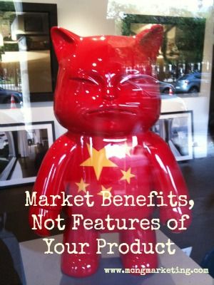 Find out how marketing benefits, not features is one of the most important aspects of marketing.  