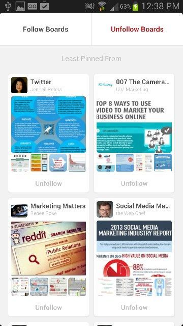 How is Pinterest different on Android and Desktops? 