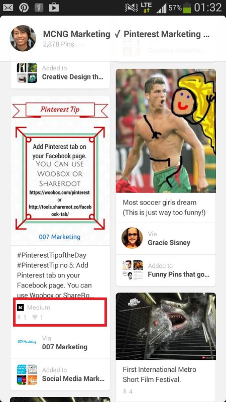 Android Rich Pin Example