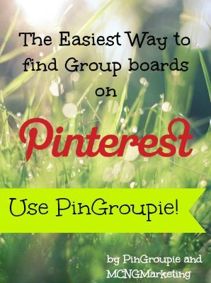 How to Easily Find Group Boards on PInterest by Vincent Ng of MCNGmarketing.com 