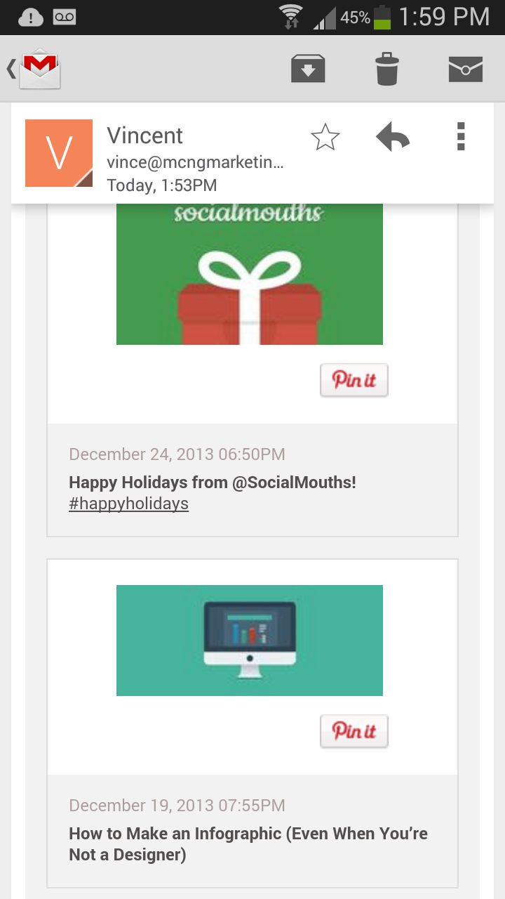 How to Integrate Mailchimp with Pinterest by www.MCNGmarketing.com