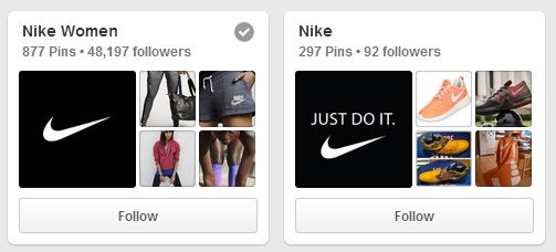 Get Your Pinterest account verified to prevent fraudsters from copying you.