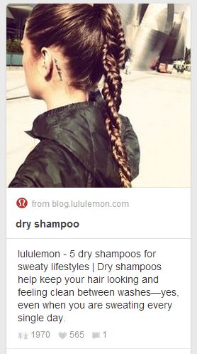How does Lululemon Use Pinterest/