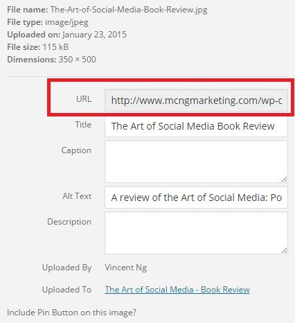 Replacing a Blog Image with a Pinnable Image