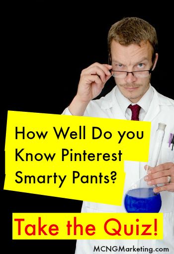 How well do you know Pinterest? Take the Pinterest Quiz and see how you do! www.MCNGmarketing.com/pinterest-marketing-quiz