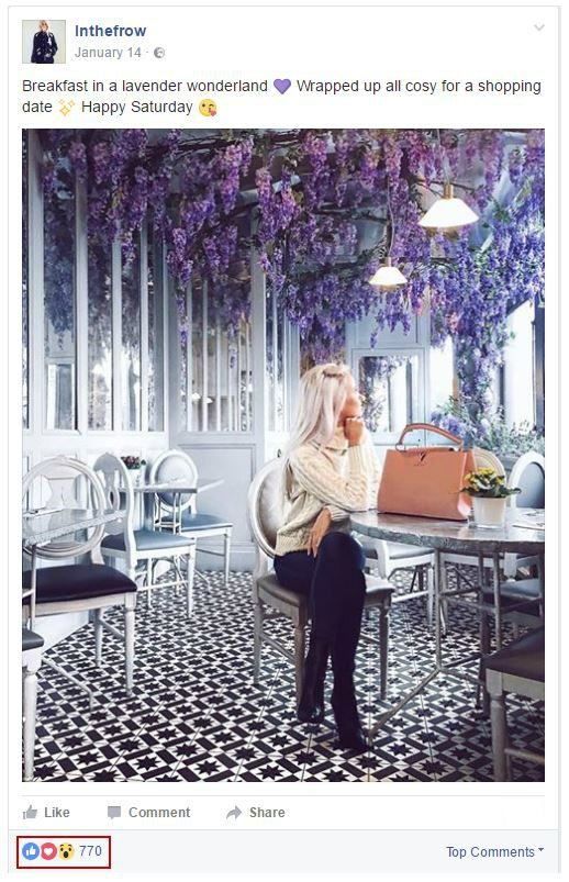 Facebook likes inthefrow