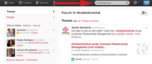 Enter your tweetchat's hashtag to see the entire discussion.