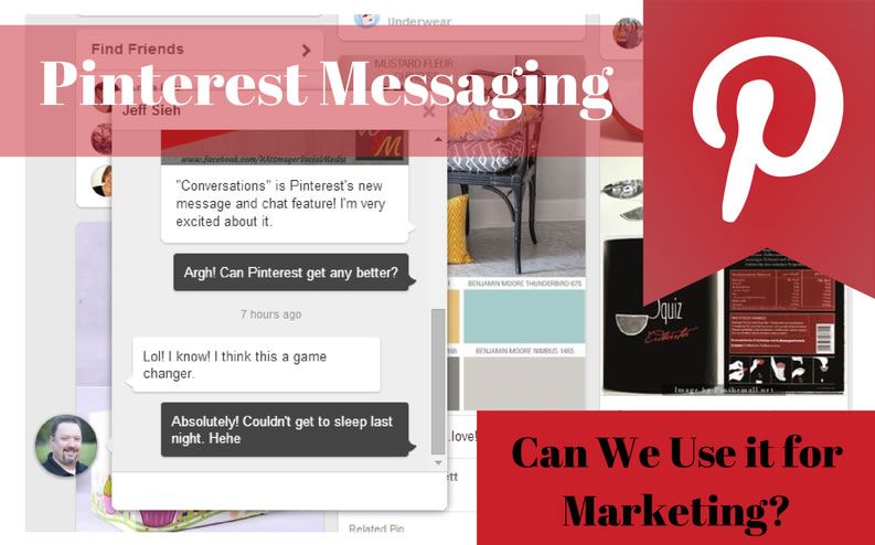 Pinterest Messaging - is there a marketing use for this new feature? via @scalablesocial http://scalablesocialmedia.com/2014/08/pinterest-messaging-marketing/