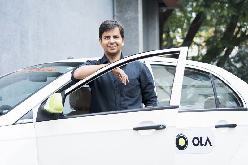 Shown Above: Bhavish Aggarwal, Founder & CEO, Olacabs