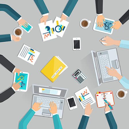 Aeroleads sales and marketing meetings