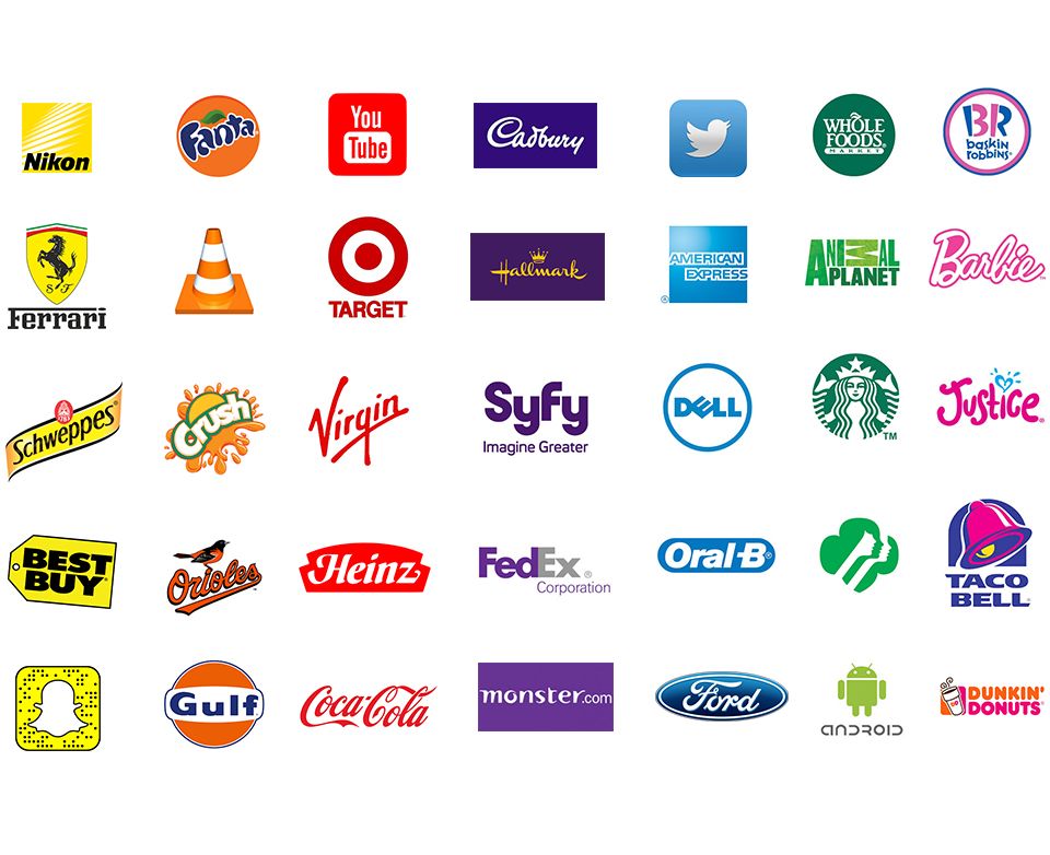 Most Common Corporate Logos