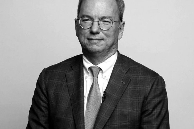 Shown Above: Eric Schmidt, Executive Chairman, Alphabet, Inc. 