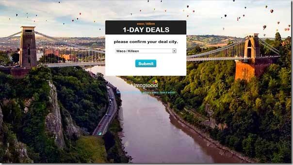 Living-Social-Landing-Page