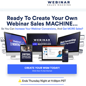 Webinar Sales Machine