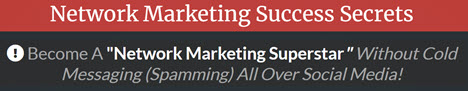 Network Marketing Superstar