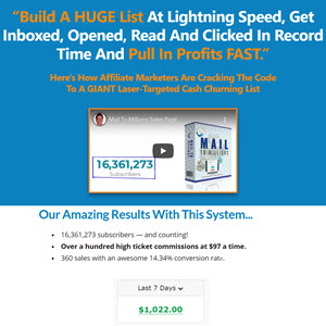 Mail to Millions Autoresponder