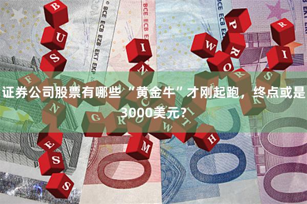 证券公司股票有哪些 “黄金牛”才刚起跑，终点或是3000美元？